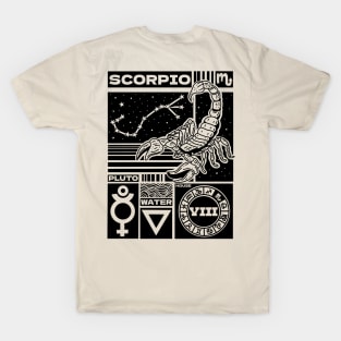 Scorpio Zodiac Astrology Sign T-Shirt